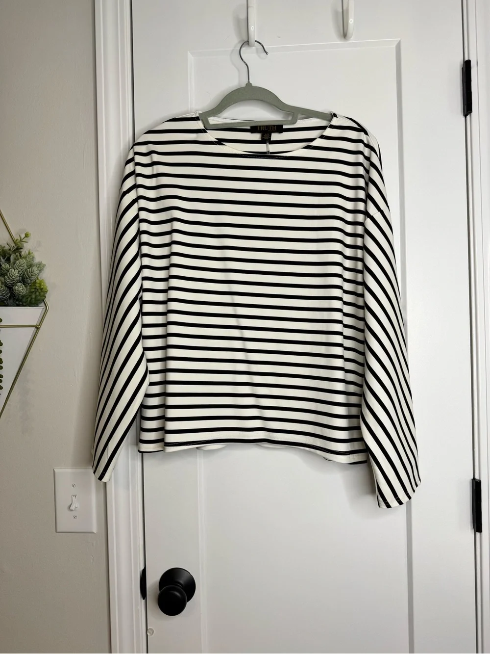 Truth By Republic Striped Top - Picture 1 of 5